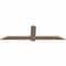 Ekena Millwork Eugene Smooth Timber Gable Bracket, Douglas Fir, 72"W x 21"H x 1 1/2"D x 5 1/2"F, 7/12 Pitch GBW072X21X0206EUG00SDF - alternate 2